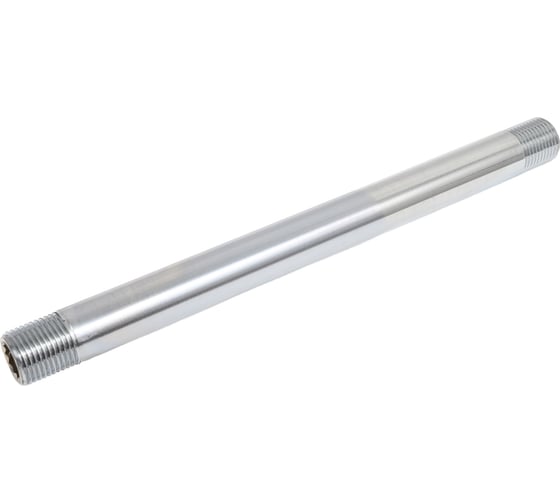 Удлинительный бочонок хромированный Millennium L=250мм, 1/2" x 1/2" наружная/наружная резьба SMX250
