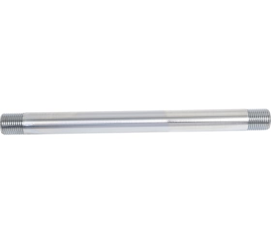 Удлинительный бочонок хромированный Millennium L=250мм, 1/2" x 1/2" наружная/наружная резьба SMX250