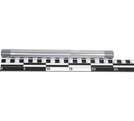 Удлинительный бочонок хромированный Millennium L=250мм, 1/2" x 1/2" наружная/наружная резьба SMX250