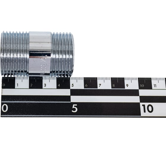 Удлинительный бочонок хромированный Millennium L=50мм, 1" x 1" наружная/наружная резьба SMX5001