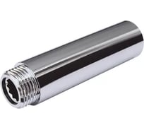 Гайка удлинительная хромированная 1/2"×20 мм внутренняя/наружная резьба для удлинения трубопроводных соединений Millennium NUG1220