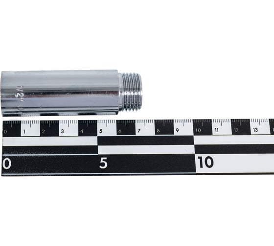 Гайка удлинительная хромированная Millennium 1/2x60мм внутренняя/наружная резьба NUG1260