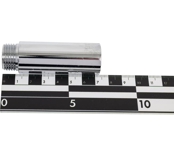 Гайка удлинительная хромированная Millennium 1/2x60мм внутренняя/наружная резьба NUG1260