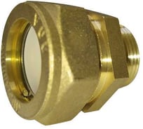 Муфта соединительная для гофрированных труб 15×1/2" с наружной резьбой Millennium MNM1215
