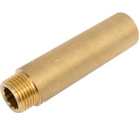 Гайка удлинительная латунная, никелированная Millennium 1/2x80мм внутренняя/наружная резьба LUG1280