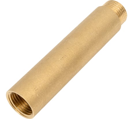 Гайка удлинительная латунная, никелированная Millennium 1/2x100мм внутренняя/наружная резьба LUG1210