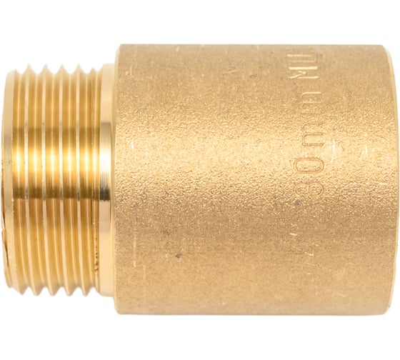 Гайка удлинительная латунная, никелированная Millennium 3/4" х 30мм внутренняя/наружная резьба LUG3430
