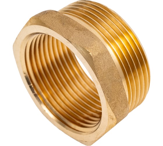 Футорка латунная Millennium 1 1/2" х 1 1/4" наружная резьба/внутренняя резьба LFMF4032