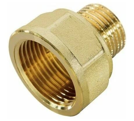 Футорка переходник Millennium 1 1/4"х1/2" латунная для адаптации оборудования LPFM3212