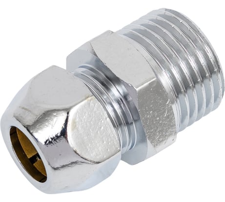 Цанга Millennium хромированная 10x1/2" с наружной резьбой NOSM1210