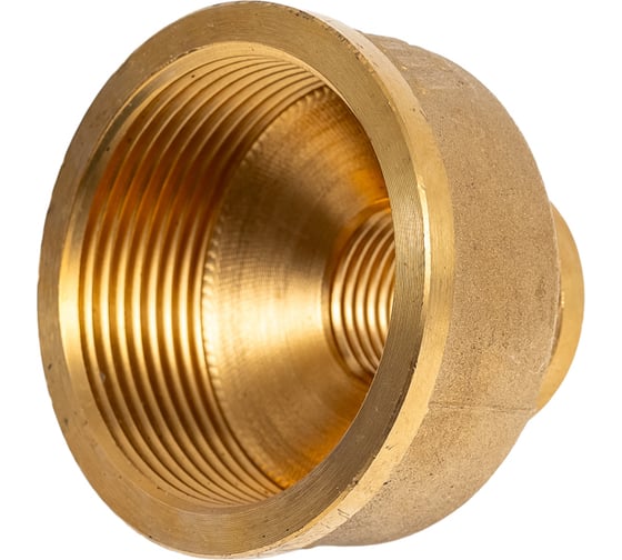 Муфта латунная, никелированная переходная Millennium 1 1/2" х 1/2" с внутренней/внутренней резьбой LMFF4012