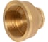 Муфта латунная никелированная переходная 1 1/2"×3/4" с внутренней/внутренней резьбой для соединения труб разного диаметра Millennium LMFF4034 3
