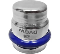 Заглушка для нержавеющих труб Millennium 54 мм прессовая ZPN54