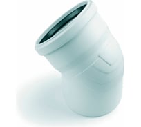 Отвод REHAU RAUPIANO 45, 110, 110 PP (полипропилен) 11231361001