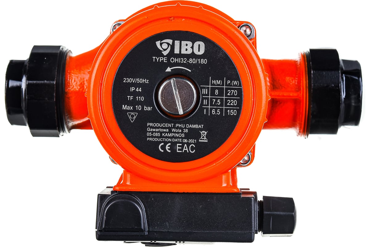 Циркуляционный насос IBO OHI 32-80/180 2000002270010 - выгодная цена ...