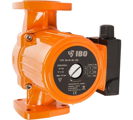 Циркуляционный насос IBO OHI 40-80 200 фланец 2000002340010