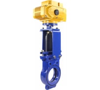 Задвижка шиберная DN.ru GGG40-SS304-NBR-2W-ISO Ду125 Ру10, электропривод MT-100 220В D040-02576