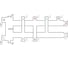 Коллектор для котла 1 1/2" × 1" наружная резьба 125 мм дублер 2+1+1 контура с гидроразделителем Millennium MKDG2585.211M 2