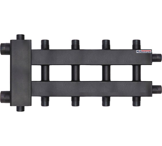 Коллектор для котла Millennium 1 1/2" нар.х1" нар./125мм/дублер 2+2+1 контура с гидроразделителем MKDG2585.221M 1