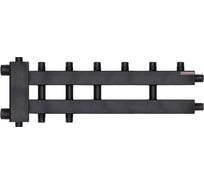 Коллектор для котла 1 1/2" × 1" наружная резьба 125 мм дублер 3+1+1 контура с гидроразделителем Millennium MKDG2585.311M