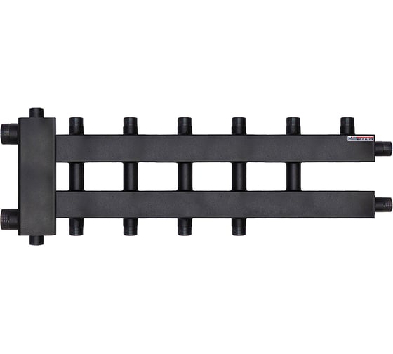 Коллектор для котла Millennium 1 1/2" нар.х1" нар./125мм/дублер 3+2+1 контура с гидроразделителем MKDG2585.321M 1