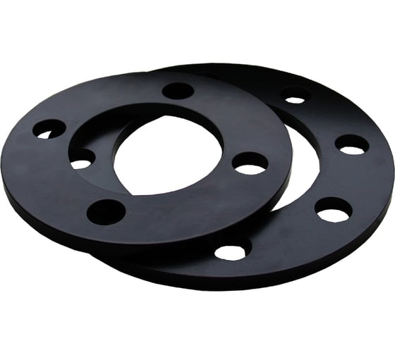 Фланец свободный ПОЛИТЭК 1 1/2" металлический черный (д.40, д.50) 114400112