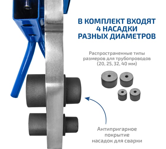 Паяльник для полипропиленовых труб МЕГЕОН 98107 к0000406094