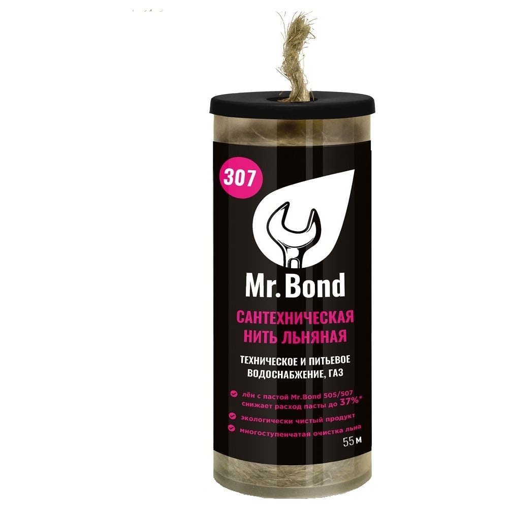 Льняная сантехническая нить Mr.Bond 307 MB5030700055 - выгодная цена ...