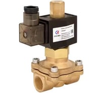 Клапан электромагнитный РОСМА СК-21 Ду15 Ру7 НО латунь, мембрана NBR, 220В D130-00495