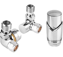 Термостатический осевой комплект VIVALDO 1/2, хром, в блистере AXTRV-CR