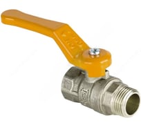 Кран шаровый Dist ГАЗ 3/4 г/ш рычаг Ду20 Ру40 Стандарт 422Р/107-9549
