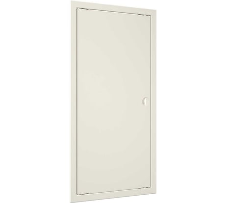 Люк ревизионный EVECS ЛР фланец, 296x596, ручка, 318x618, пластик Ivory Л3060Р Ivory