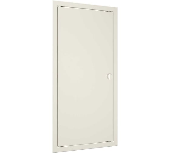 Люк ревизионный EVECS ЛР фланец, 296x596, ручка, 318x618, пластик Ivory Л3060Р Ivory