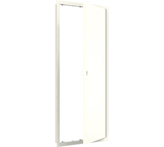 Люк ревизионный EVECS ЛР фланец, 296x596, ручка, 318x618, пластик Ivory Л3060Р Ivory