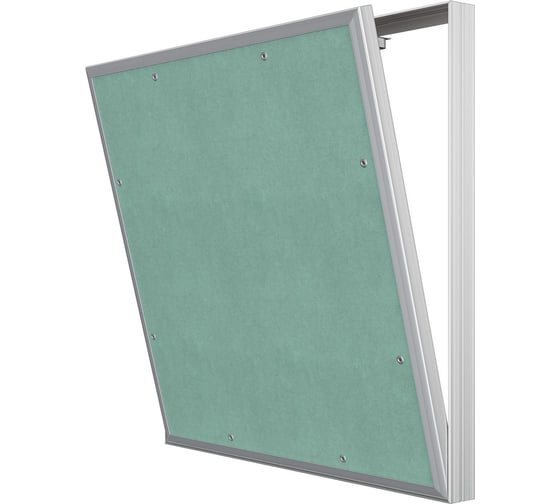 Люк ревизионный EVECS D Ceramo Base 500x500 скрытый монтаж съемный алюминий D5050 ceramo base