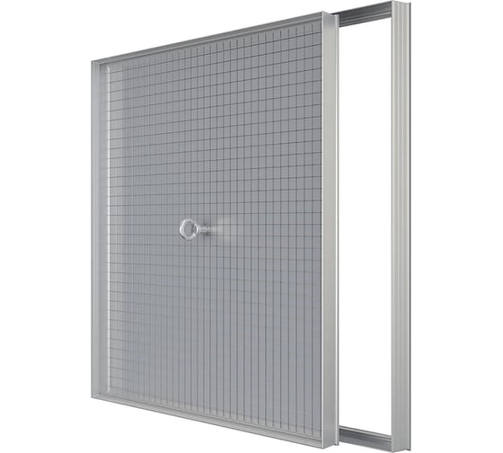 Люк ревизионный EVECS D Floor 600x600 напольный скрытый монтаж алюминий D6060 floor