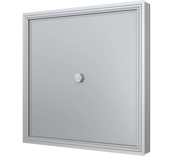 Люк ревизионный EVECS D Floor 400x400 напольный скрытый монтаж алюминий D4040 floor