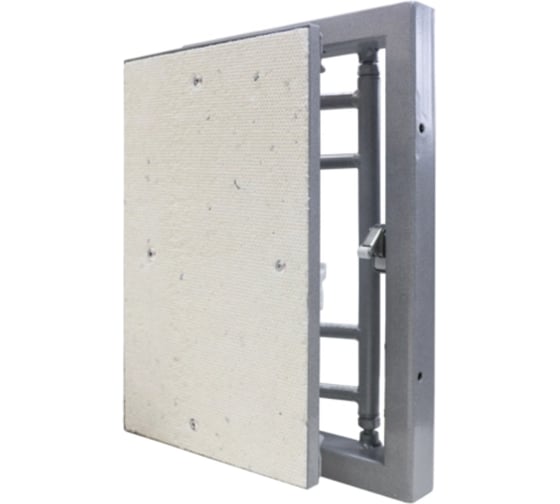Люк ревизионный EVECS D Ceramo Steel 600x400 скрытый монтаж окраш.сталь D6040 ceramo steel