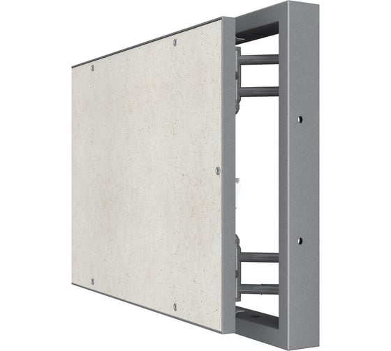 Люк ревизионный EVECS D Ceramo Steel 600x400 скрытый монтаж окраш.сталь D6040 ceramo steel