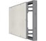 Люк ревизионный EVECS D Ceramo Steel 600x400 скрытый монтаж окраш.сталь D6040 ceramo steel 1
