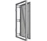 Люк ревизионный EVECS D Ceramo Steel 600x900 скрытый монтаж окраш.сталь D6090 ceramo steel 4