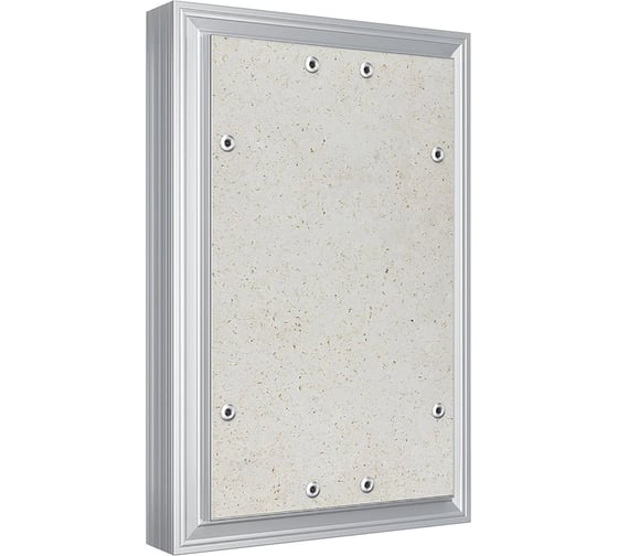 Люк ревизионный EVECS D Ceramo Optimum 200x300 скрытый монтаж петля алюминий D2030 Ceramo Optimum