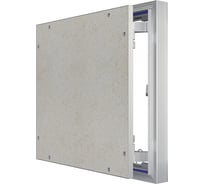 Люк ревизионный EVECS D Ceramo Optimum 400x400 скрытый монтаж петля алюминий D4040 Ceramo Optimum