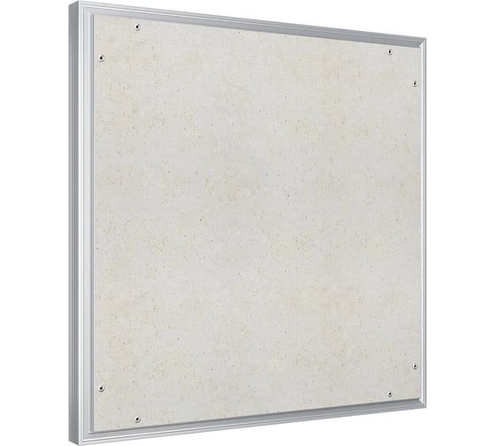 Люк ревизионный EVECS D Ceramo Optimum 600x600 скрытый монтаж петля алюминий D6060 Ceramo Optimum