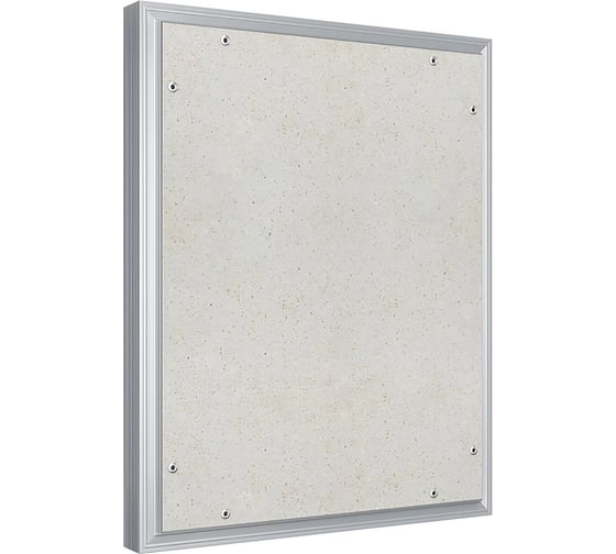 Люк ревизионный EVECS D Ceramo Optimum 400x500 скрытый монтаж петля алюминий D4050 Ceramo Optimum