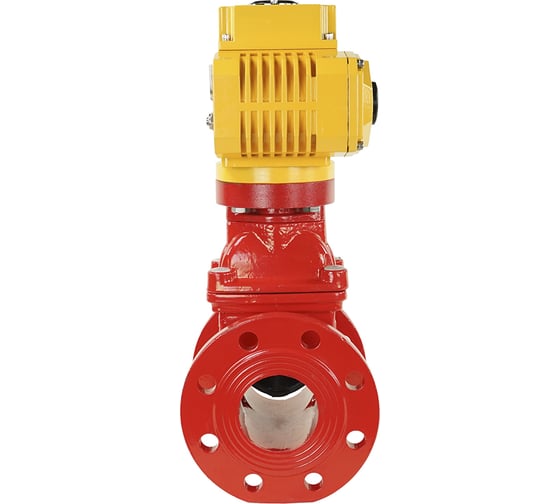 Клиновая задвижка DN.ru 30ч939р GGG50-EPDM-F4-RED Ду80 Ру16, электропривод MT-100 380В D040-00726