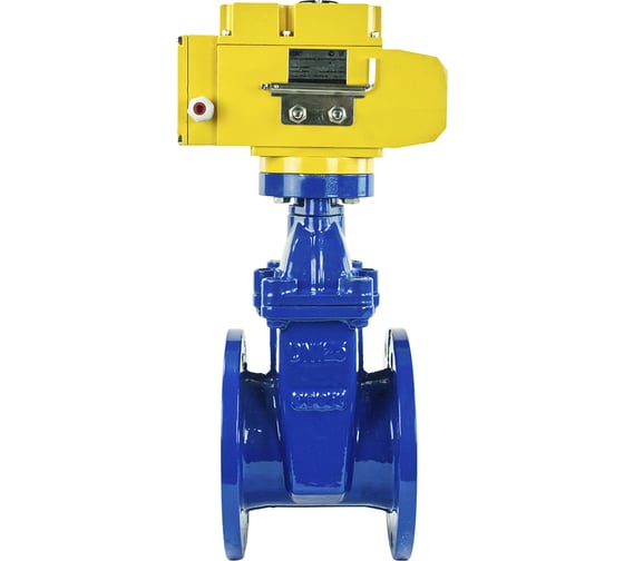 Клиновая задвижка DN.ru 30ч939р GGG50-EPDM-F4-BLUE Ду125 Ру16 электропривод MT-200 380В D040-05454