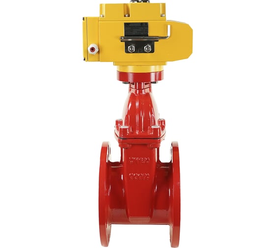 Задвижка клиновая DN.ru 30ч939р GGG50-EPDM-F4-RED Ду150 Ру16 электропривод MT-200 220В D040-05453