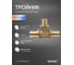 Тройник аксиальный SANEXT 20х16х20мм 4622 2
