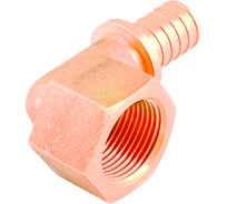 Угольник - переходник SANEXT аксиальныйс внутренней резьбой, латунь 25мм х 3/4" 4941